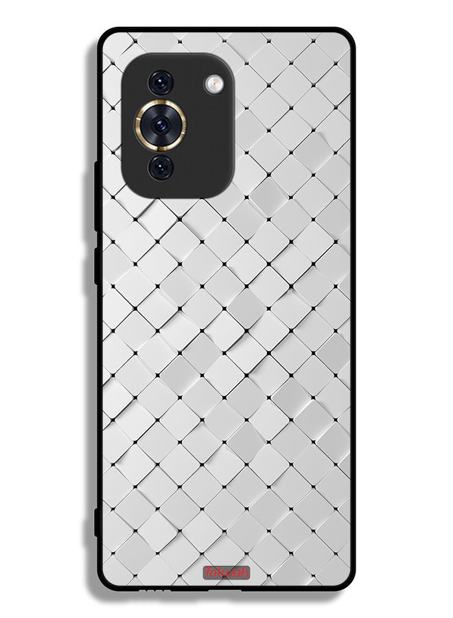 Tolwak Huawei nova 10 Protective Case Cover Tiles Texture - Image 2