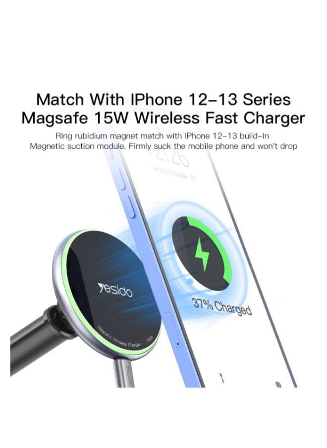 Yesido - C132 Strong 12pcs magnets inside | magnetic holder | for iPhone 12 13 using mobile phone holder - Image 1