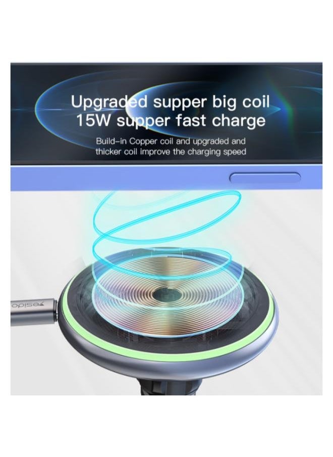 Yesido - C132 Strong 12pcs magnets inside | magnetic holder | for iPhone 12 13 using mobile phone holder - Image 1