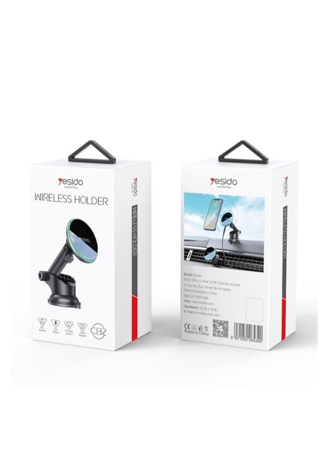Yesido - C132 Strong 12pcs magnets inside | magnetic holder | for iPhone 12 13 using mobile phone holder - Image 1