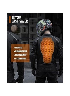 Generic 7-PC Triple Density Removable Armor For Motorcycle Street Biker Jackets 7PC Set  - Image 3