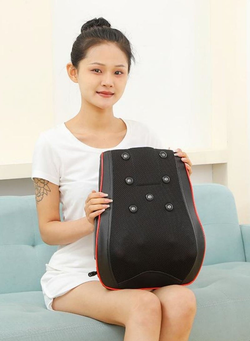 Universal Comfort Home Use Electric Neck Massage Cushion Black - Image 1
