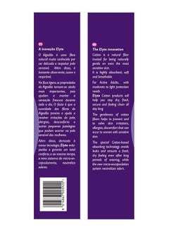 ORGANYC Organyc Elyte Light Inco Pads Extra, White, 20 Count  - Image 4