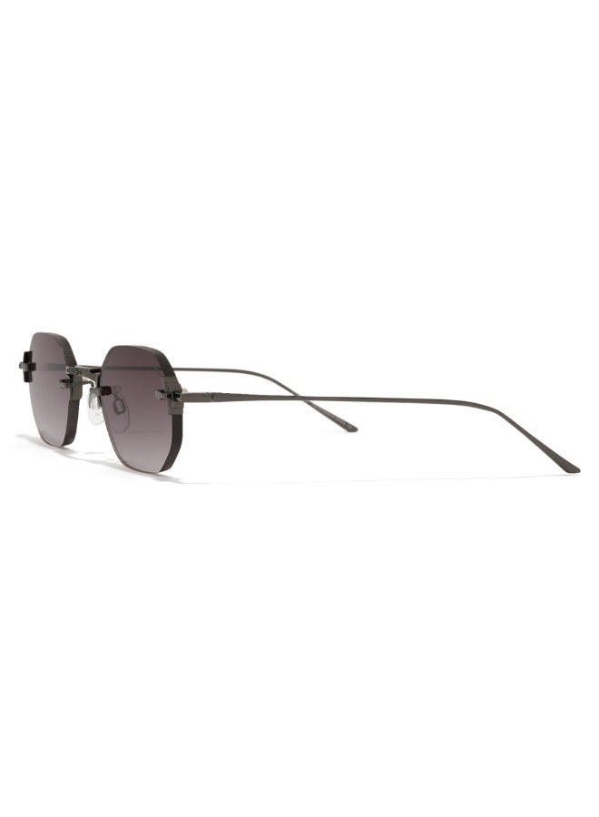 Blackout Unisex CLOUD Sunglasses - Lens Size: 47 mm - Grey - Image 3