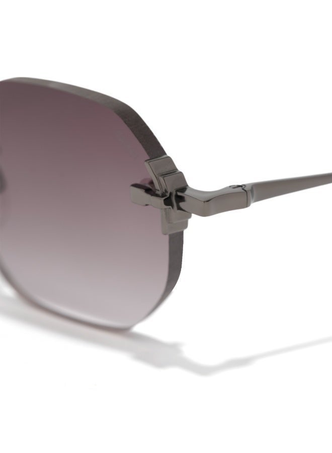 Blackout Unisex CLOUD Sunglasses - Lens Size: 47 mm - Grey - Image 4