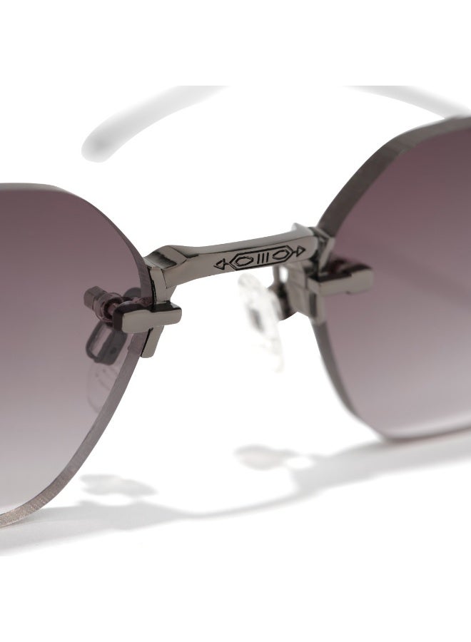 Blackout Unisex CLOUD Sunglasses - Lens Size: 47 mm - Grey - Image 5
