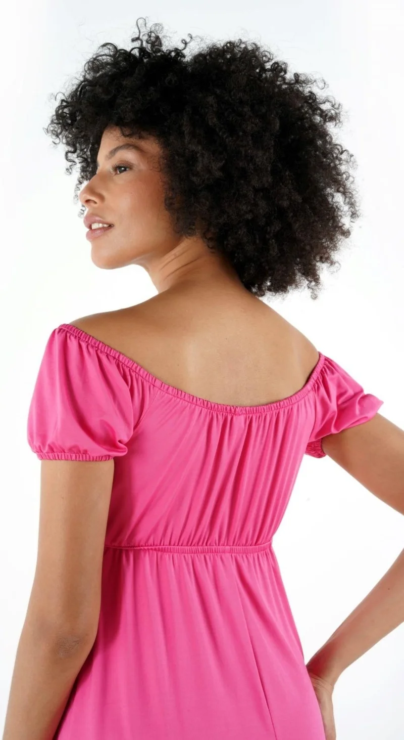 Alexander Gardi Off-Shoulder Mini Dress