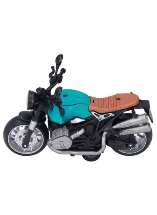 TOY GARDEN Pull Back Motorcycle Toy – Pack of 1 Assorted Colors with Lights & Sound | Realistic Motorbike Toy for Kids Ages 3-5 | Fun & Durable Bike Toy for Toddlers - Image 4