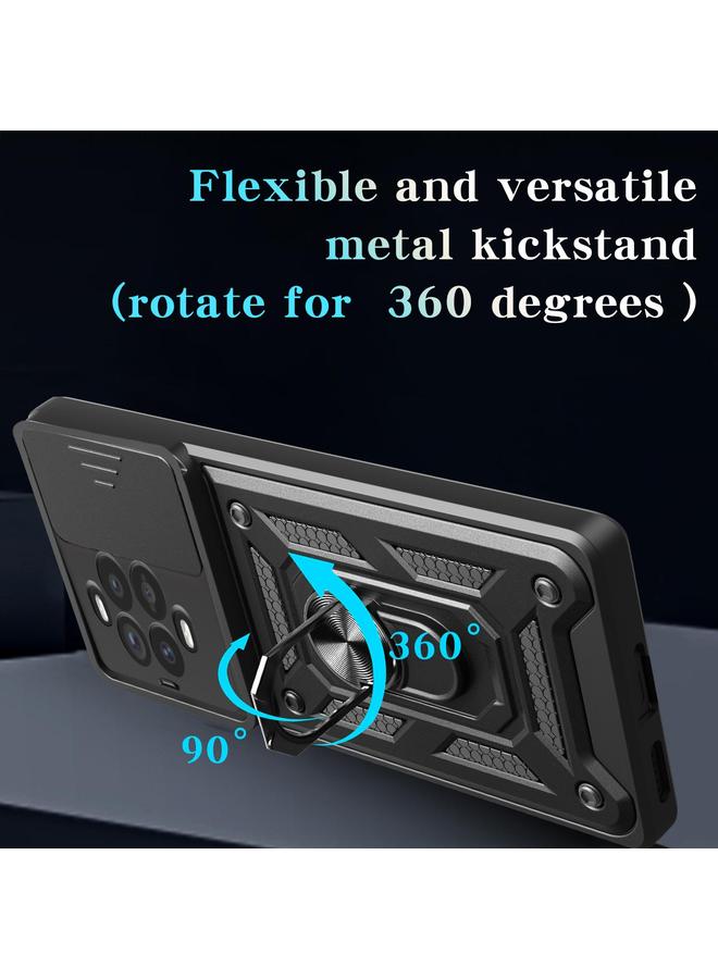 اس-توب جراب لهاتف Huawei nova 13 Pro بتصميم غطاء كاميرا منزلق مصنوع من مادة TPU+PC - Image 5