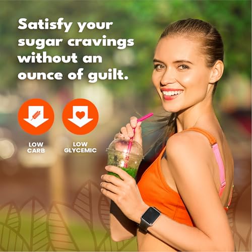 SweetLeaf Organic Monk Fruit Sweetener, Granular - Keto Friendly Natural Sugar Substitute for Coffee, Tea, and Baking, Zero Calorie, Organic Monk Fruit, Non GMO, Sugar Free - 40 Individual Packets - Image 4