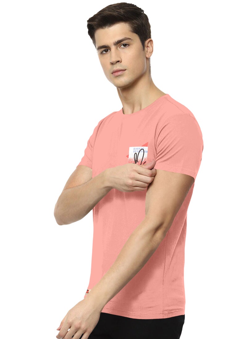 LAUREN Smith تي شيرت رجالي برقبة دائرية مصنوع من القطن بنسبة 100% مع طباعة عالية الدقة - Image 2