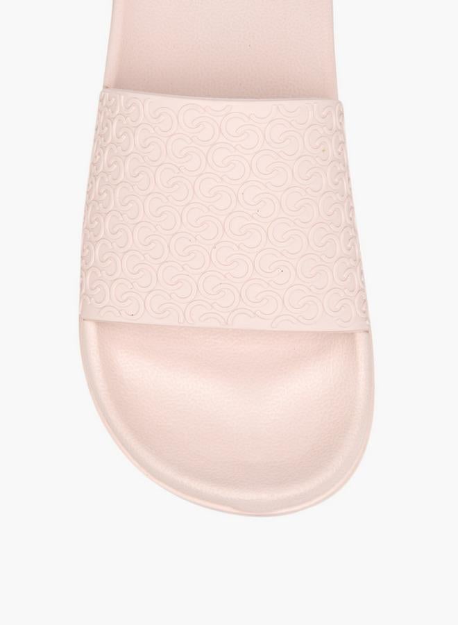 سيليست شباشب نسائية بنقش شعار - Image 3