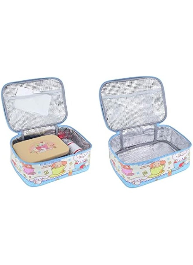 Generic Anime Melody Lunch Bag with Handle Insulated leakproof Cinnamoroll Lunch Box Reusable Lunch Bag Lunch Cooler Bag for Work Picnic Travel  - Image 3