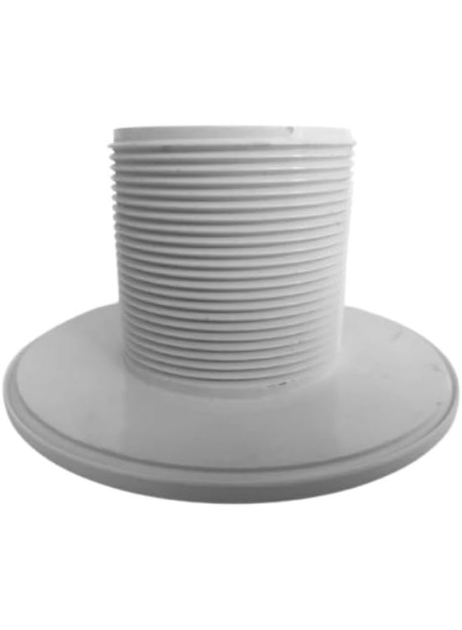 ASTRALPOOL Astral Swimming Pool Suction Nozzle, Threaded, D63/Ø 50mm, White ABS - Image 1