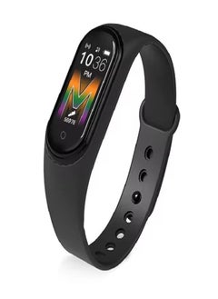 Elanova 110.0 mAh M5 Intelligent Wristband Fitness Watch Black  - Image 1