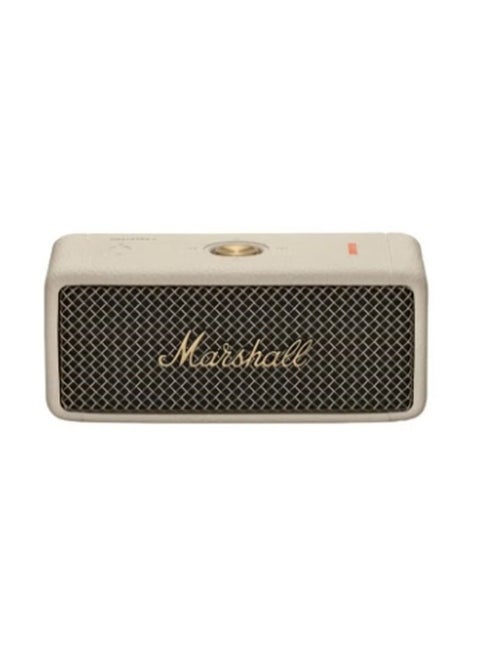 Emberton 2 Portable Bluetooth Speakers - Water Resistant Wireless Speakers Portable Speaker 30 Hour of Playtime Cream