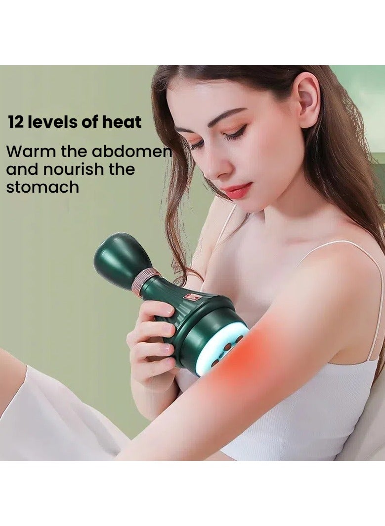 general Electric gua sha instrument blue light disinfection full body massage gua sha board stone cupping instrument meridian brush gua sha instrument - Image 3