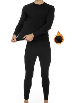 Beauenty Men's Cotton Thermal Underwear Set Shirt Pants Long Johns  - Image 1