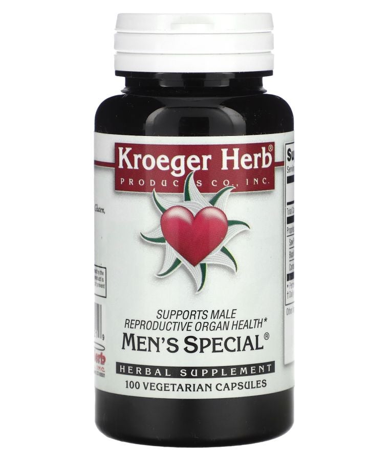 Kroeger Herb Co Men's Special 100 Vegetarian Capsules