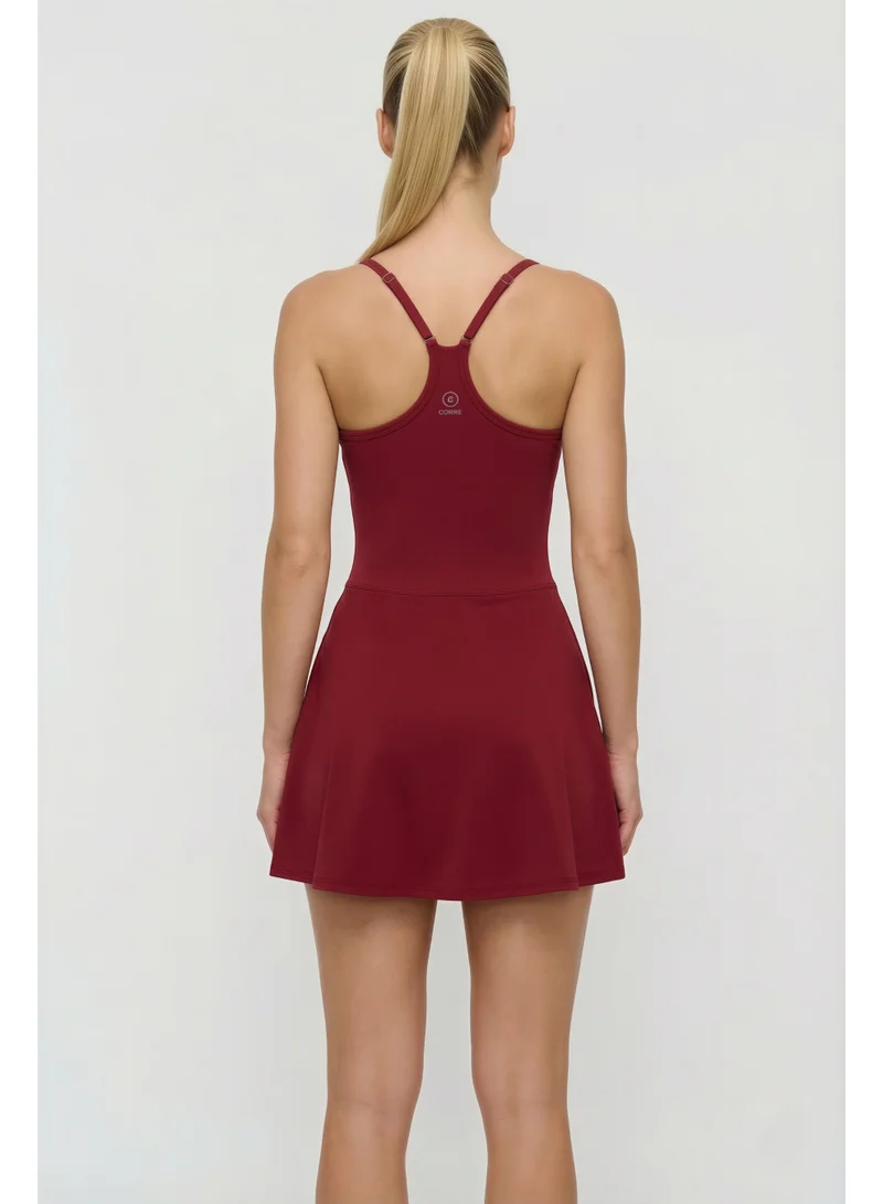 ملابس رياضية من كور Lumi Padel Dress - Red