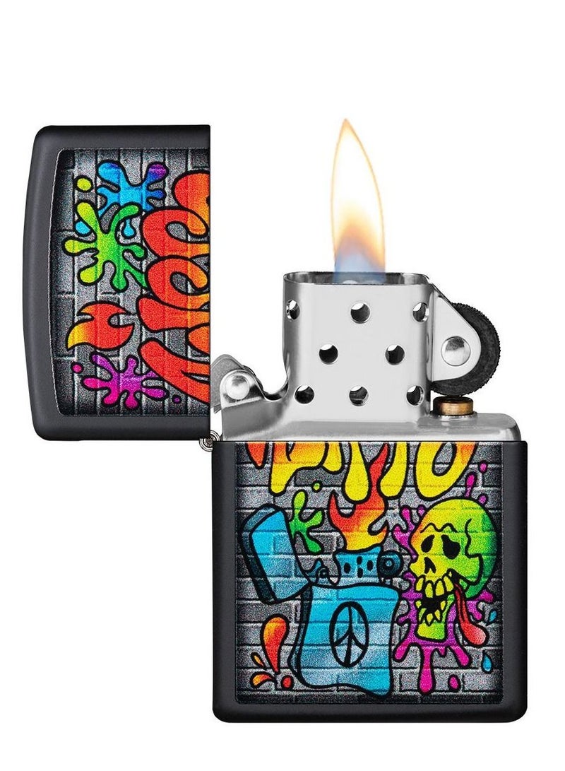 Zippo Street Art Design Windproof Lighter - Image 2