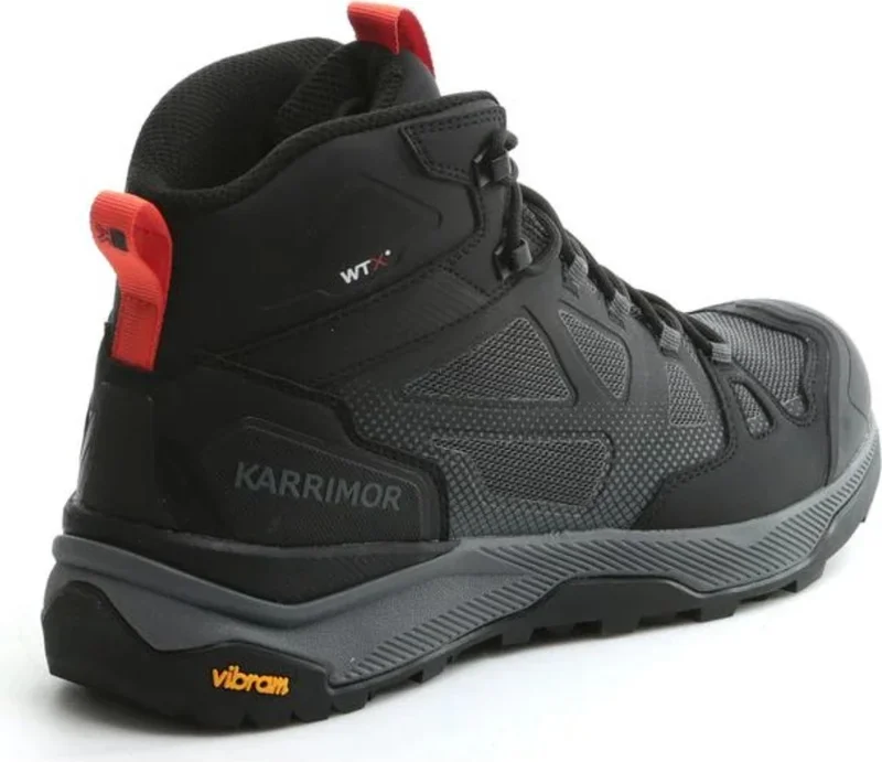 كاريمور K1061-BLK-156 Coil Mid Weathertite Outdoor Boots Black
