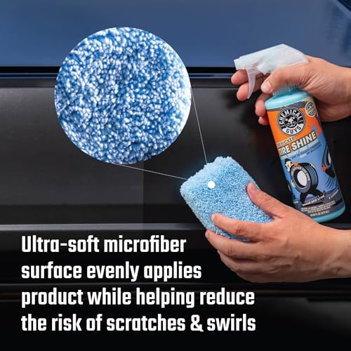 Chemical Guys Premium Grade Microfiber Applicators, 4-Pack - Soft, Scratch-Free Application for Waxes, Sealants, Glazes, and Dressings - Image 4