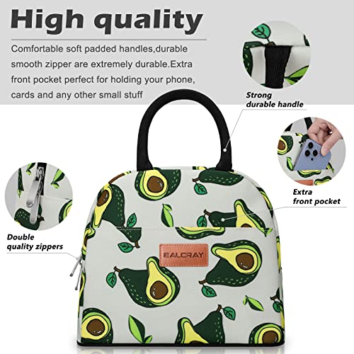 BALORAY Lunch Bag for Women Men Insulated Lunch Box for Adult Reusable Lunch Tote Bag for Work, Picnic or Travel - Image 4