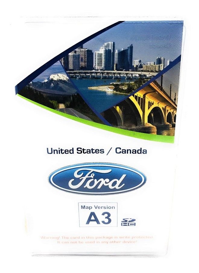 Ford - A3 Ford Lincoln Navigation SD Card Map Chip, SYNC MyFord Touch,fits 12,13,14 15 Focus Fusion Fiesta C-Max Mustang Taurus Edge Explorer Escape F150 & F250 CT4T-19H449-AB - Image 1
