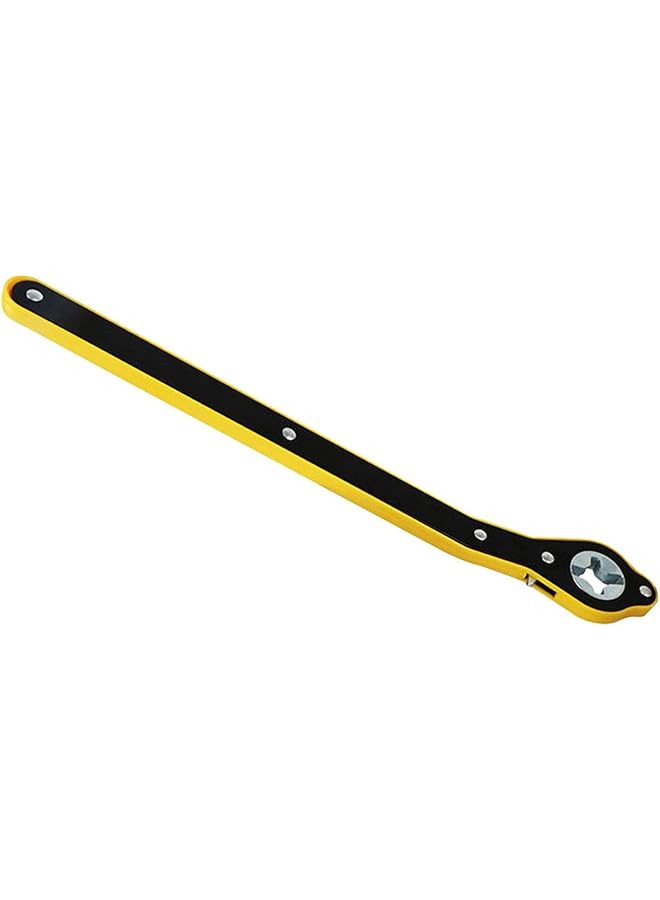 Jack Ratchet Wrench, Forward And Reverse 360 Head Ratchet Wrench - Handle Scissor Jack, Garage Tire Wheel Lug Wrench For Motorcycle, Car And Vehicles - Image 1