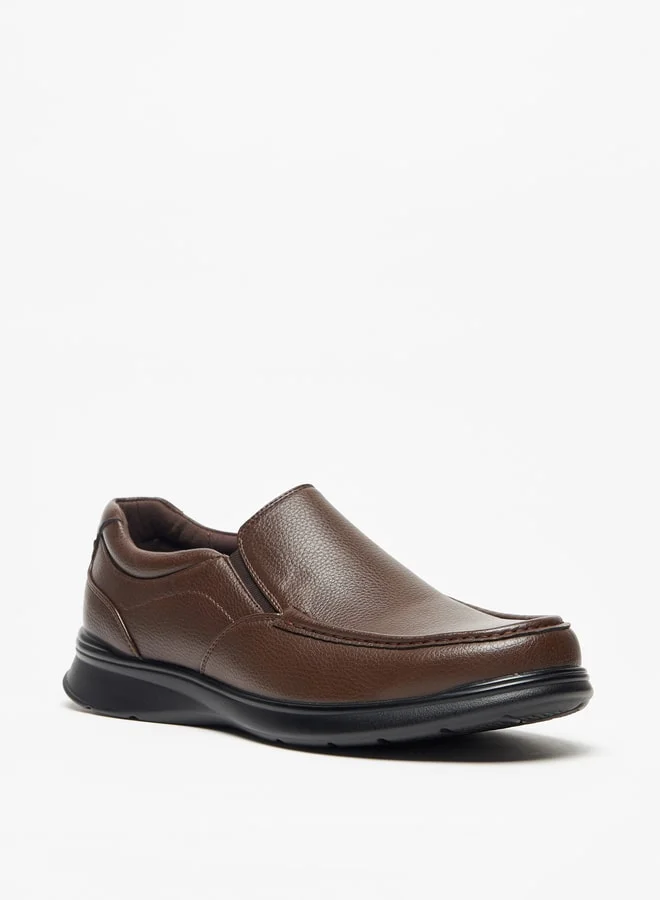 ال بي ال من شو اكسبرس Men's Solid Slip-On Loafers