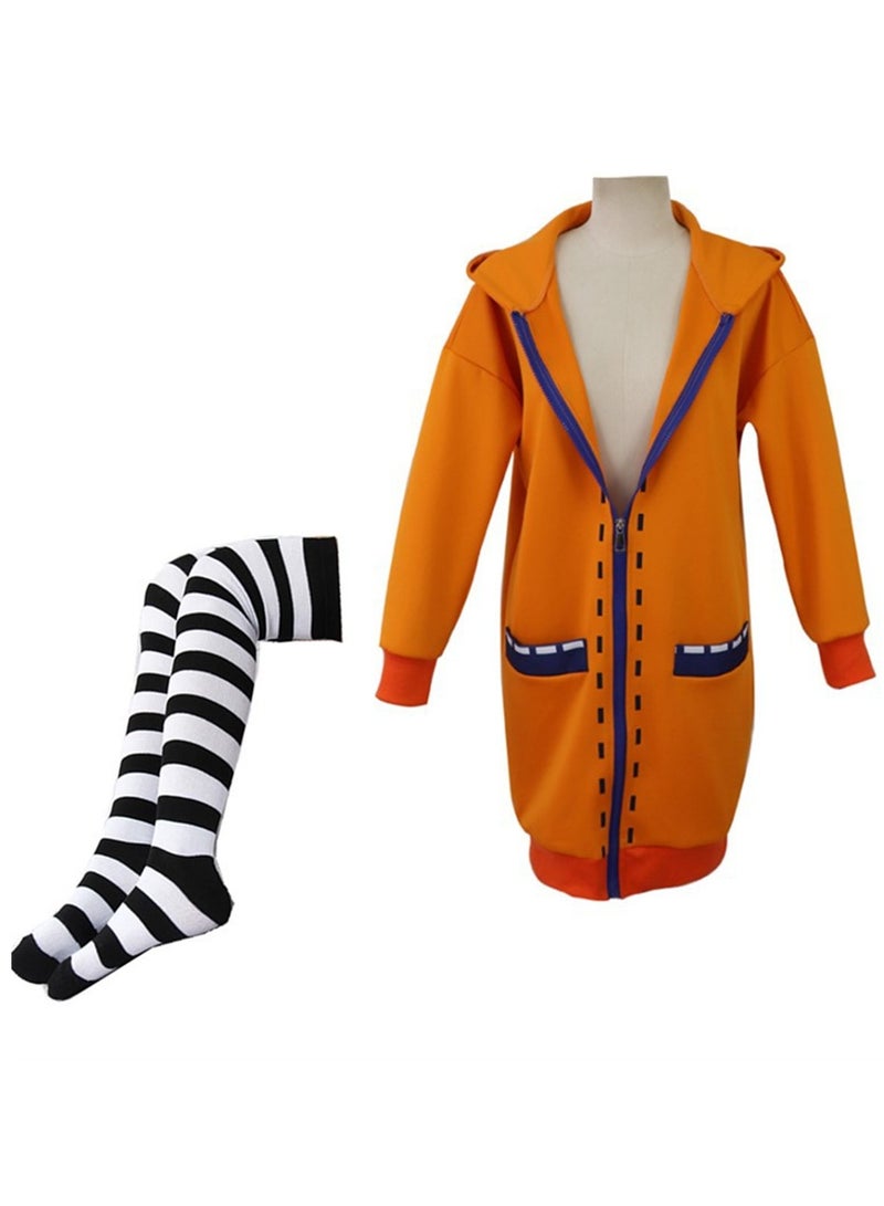 Huang Quanzuki Runa Luna cosplay anime costume jacket complete set with wig hair net stage dress up costume - Image 2
