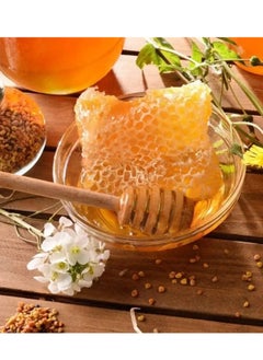Lavish Mini Wooden 1Pcs Honey Spoon 10CM , Stirrers and Collecting Dispensing Drizzling Jam  - Image 5