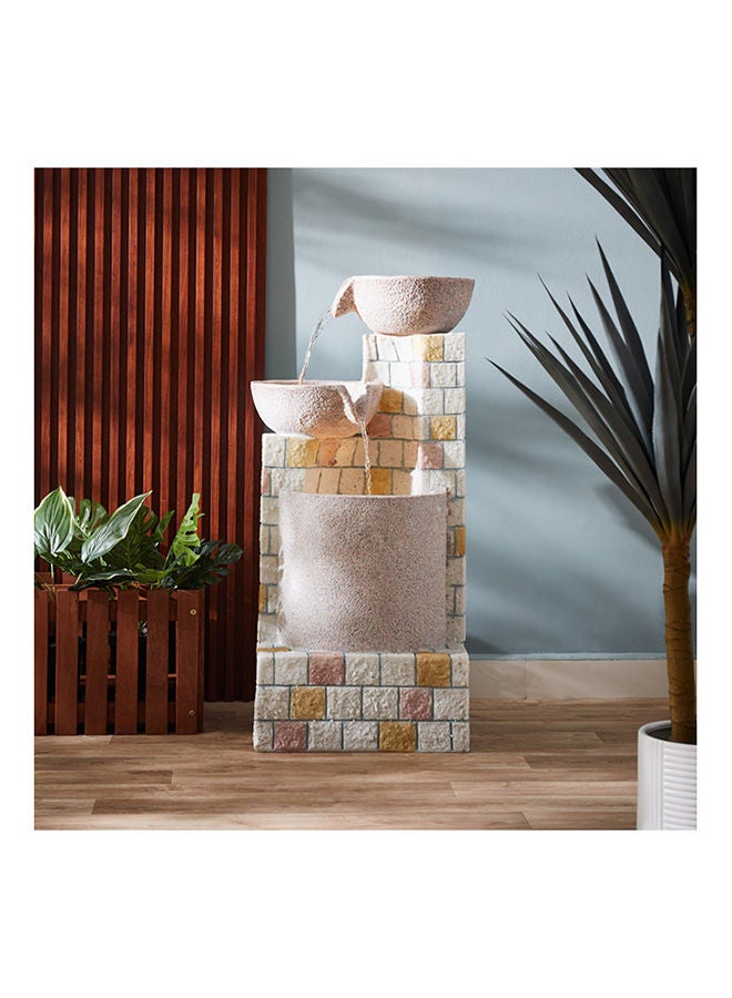 Large Outdoor Garden LED Water Fountain 95 x 41 x 49cm