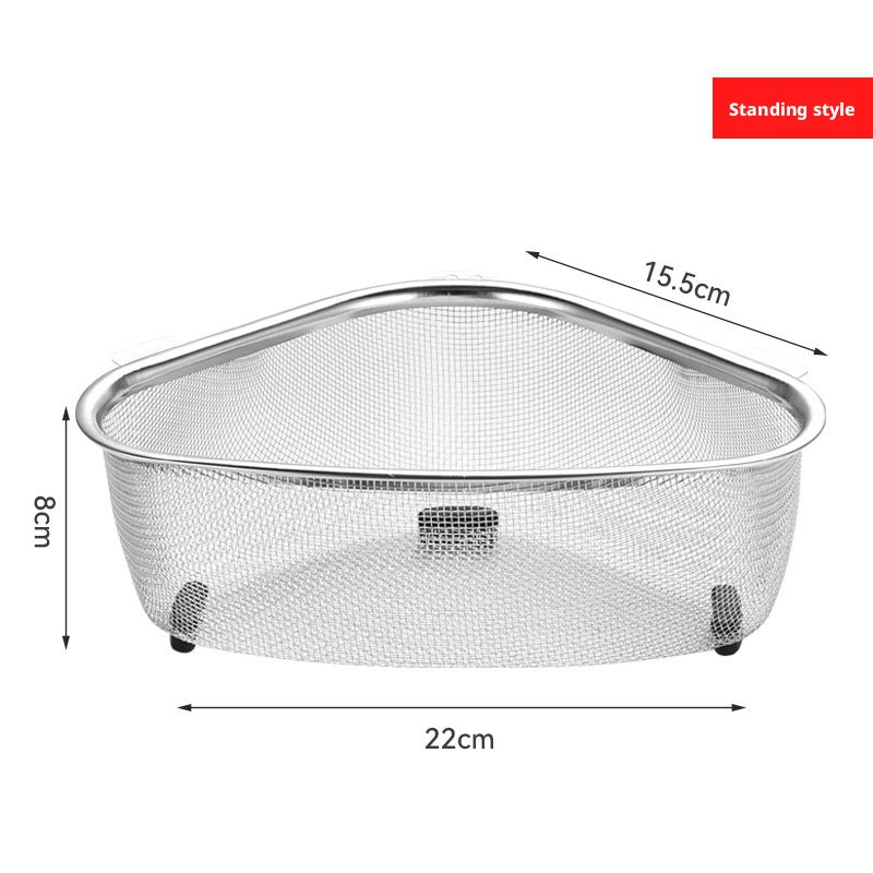 Stainless Steel Sink Strainer Basket - Image 1