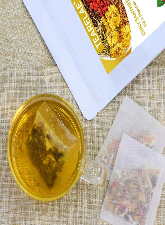 TEARELAE - Chrysanthemum Cassia Seed Tea - 4g x 40 Count - Burdock Root, Goji Berry, Honeysuckle, Osmanthus - Combination Herbal Tea Bag - Image 3