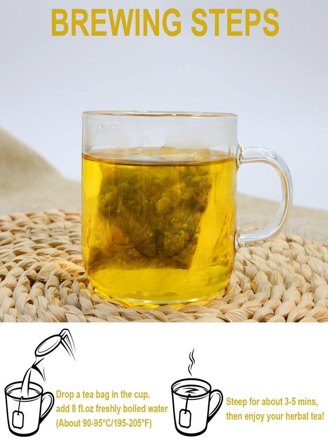 TEARELAE - Chrysanthemum Cassia Seed Tea - 4g x 40 Count - Burdock Root, Goji Berry, Honeysuckle, Osmanthus - Combination Herbal Tea Bag - Image 5
