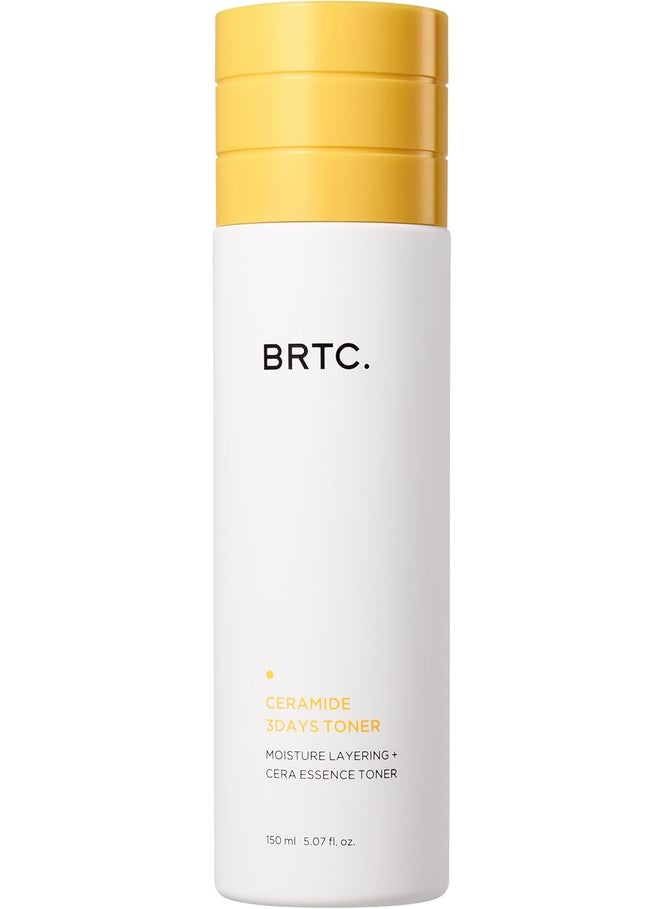BRTC BRTC Ceramide 3days Toner  Moisture Solution  Essence Toner  Ceramide Layering  for Dry  Dull Skin Korean Skincare 150ml 570 floz 