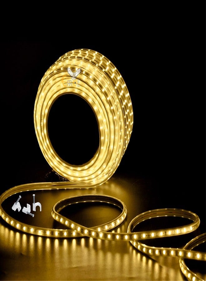 Errol led Strip Lights for Home Decoration | Waterproof led Rope Lights | Energy Saving Strip Light for Room | Home Decor Lights for Diwali, Christmas, Outdoor (Warmwhite, 3 Meter) - Image 1