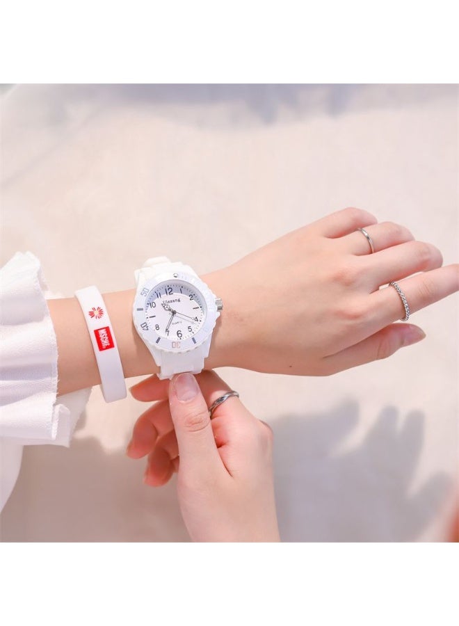 New Jelly Candy Color Waterproof Luminous Quartz Watch - Image 2