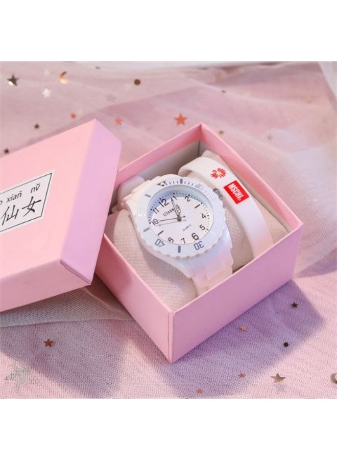 New Jelly Candy Color Waterproof Luminous Quartz Watch - Image 1