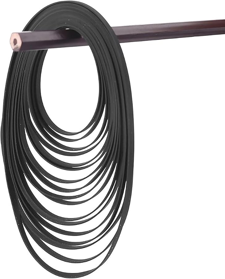 5PCS 5mm Rubber Turntable Belts Fold In Half 116mm For Cassette Player Tape Machine Recorder Projects - Image 4
