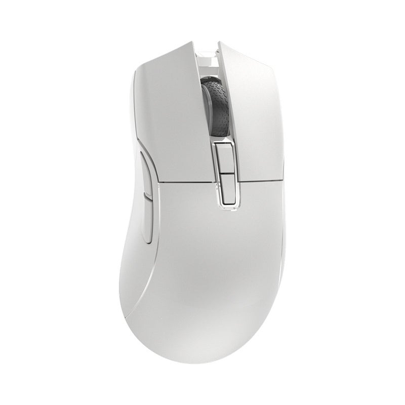 Motospeed Darmoshark N3 لاسلكي BT 3 أوضاع ألعاب رياضة إلكترونية 26000DPI 7 أزرار بصري PAM3395 خفيف الوزن محمول مناسب لأجهزة الكمبيوتر المحمولة أبيض - Image 1