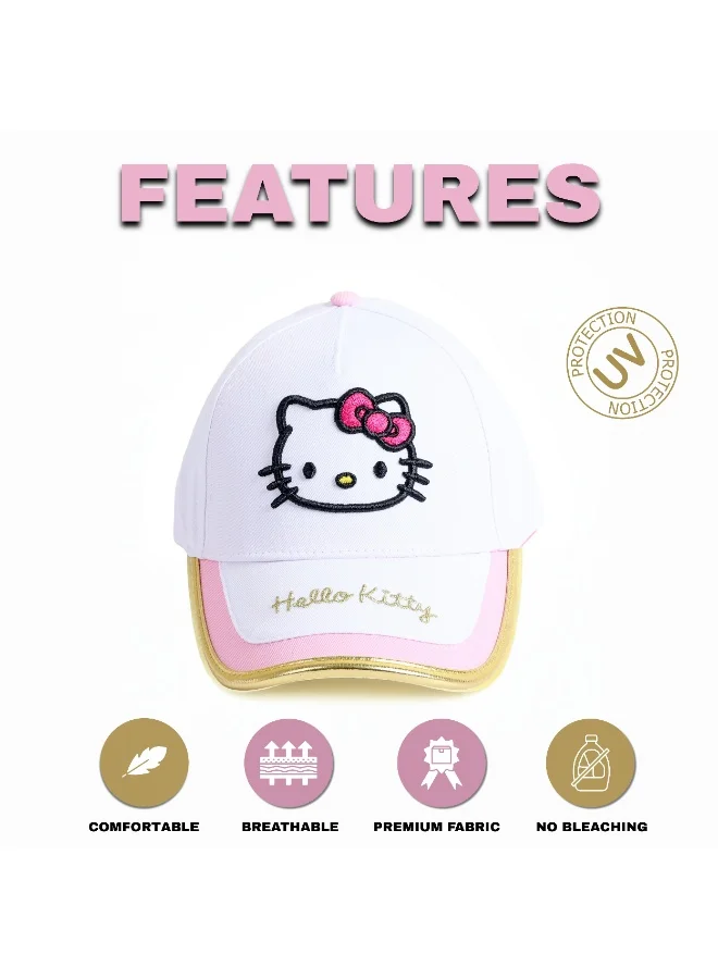 Sanrio white Sanrio Hello Kitty v1 Adult Premium Cap for Women | Best Price UAE