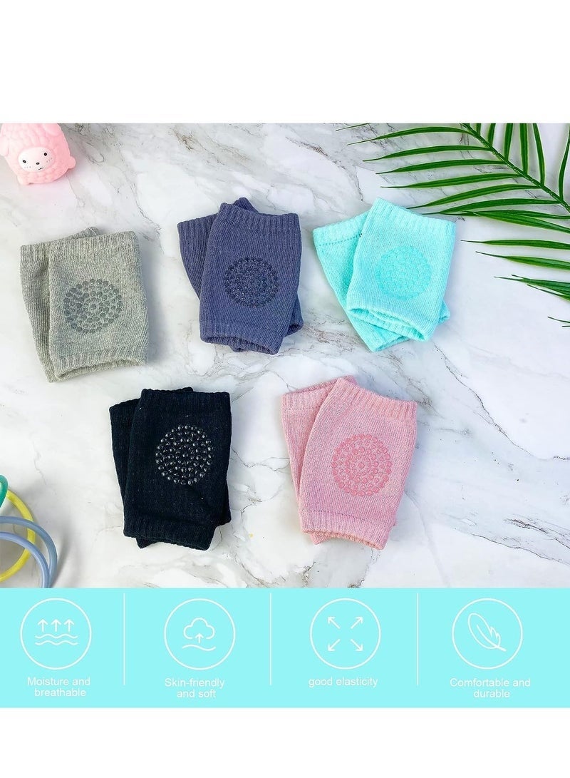 كيلا واقي الركبة المبطن القابل للتمدد والمرن المصنوع من القطن الناعم والقابل للتنفس والمريح وواقي الركبة الآمن للكوع للأطفال - Image 5