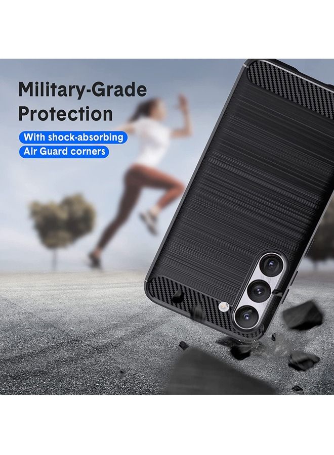 Captaintech Samsung Galaxy S23 Case, Military-Grade Shockproof Samsung S23 Case Cover, TPU Slim Anti-Scratch Protective Case for Galaxy S23,Black - Image 5