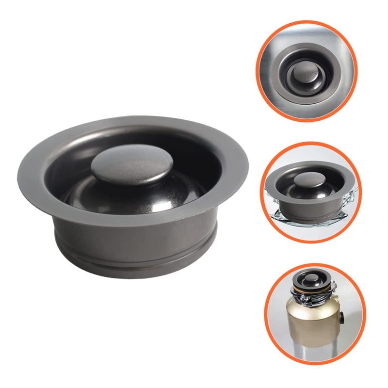 Stainless Steel Sink Flange Stopper And Drain Cover For Garbage Disposal - Image 4