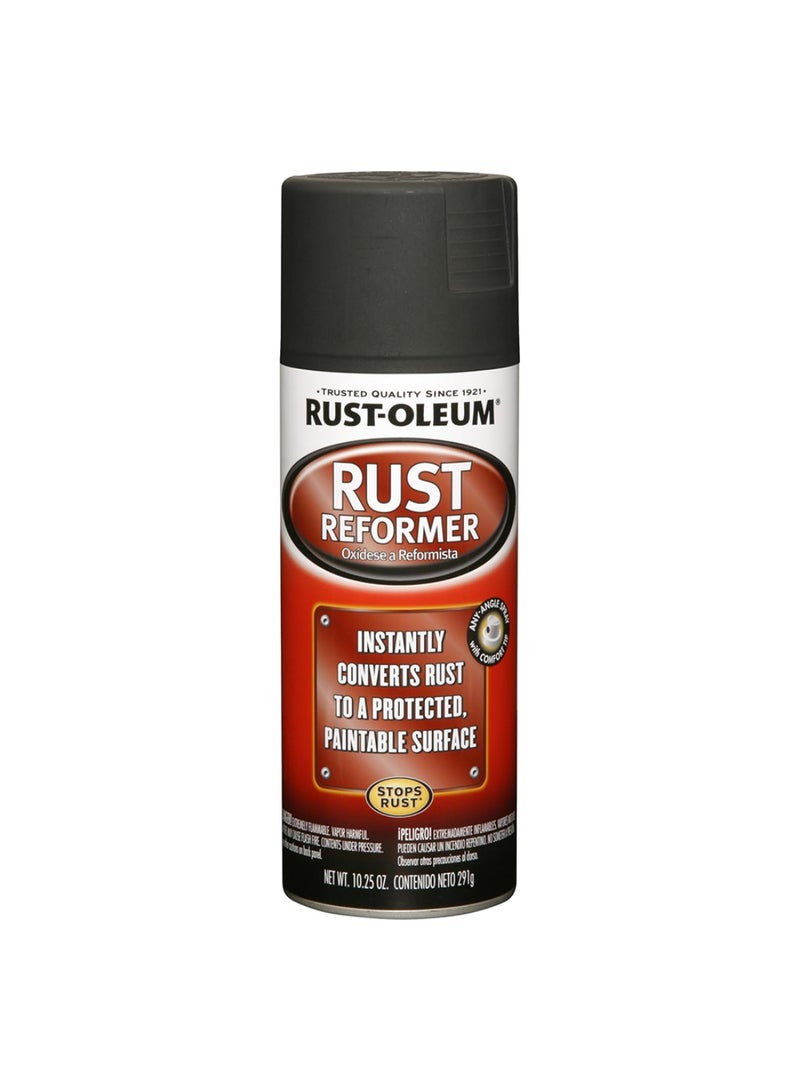 RUST-OLEUM Automotive Rust Reformer Spray Paint 291g(10.25oz) – Instantly Converts Rust to Protected, Paintable Surface, Stops Rust, Durable & Easy Application-248658 - Image 1