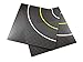 Apostrophe Games Road Baseplate Premium Building Blocks Base Plates Compatible with All Major Brands 2pcs Baseplate Gray with Road Design 2 Curve Roads - Image 3