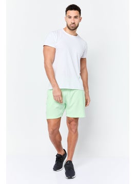 Adidas Men 2 In 1 Sportswear Fit Tennis Shorts, Light Green  - Image 4